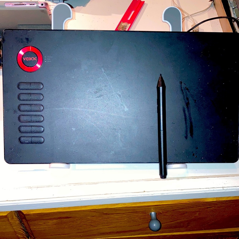 Veikk drawing tablet 11 inch drawing space